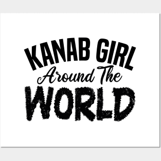 kanab girl around the world Posters and Art
